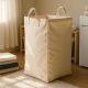 Large Canvas Laundry Hamper with Handles