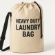 Heavy Duty Laundry Bag with Shoulder Strap