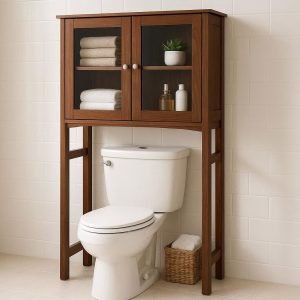 Over The Toilet Storage Cabinet Unit