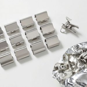 Stainless Steel Chip Bag Clips 12 Pack