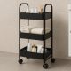 Rolling Tiered Bathroom Storage Cart